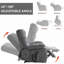Fauteuil inclinable de massage thermique Lift Lift-1829265340