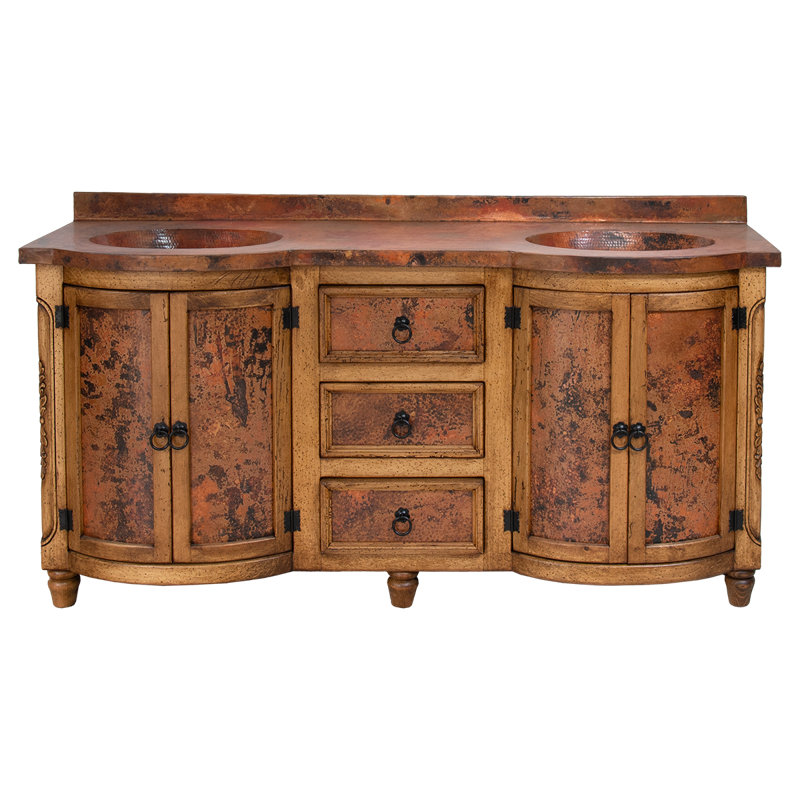 Hacienda Double Copper Vanity