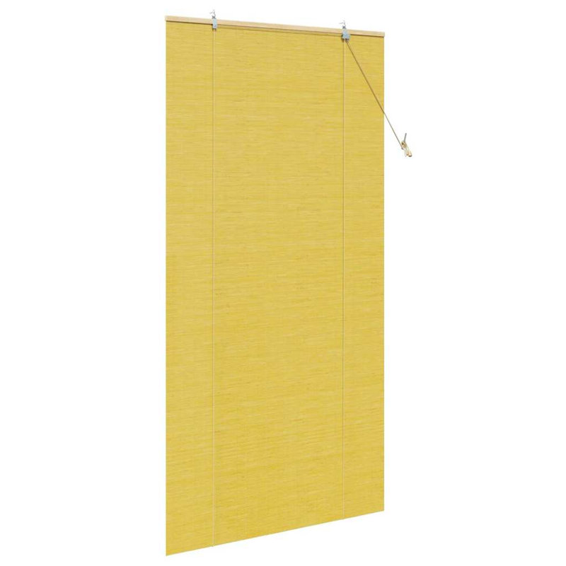 Bamboo Venetian Blind, 220cm L x 110cm W, Yellow