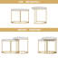 Ensemble de tables basses 2 pièces Amaras
