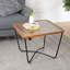 Table basse carrée