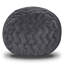 Fauteuil à billes en fausse fourrure gris-1696448439