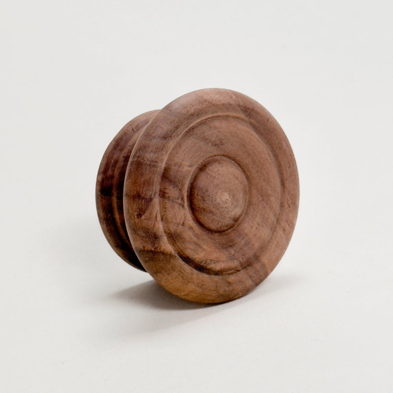 Palmer Walnut in. Round Knob, 2"