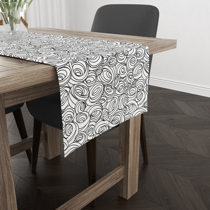 Chemin de table Newmarket, Blanc