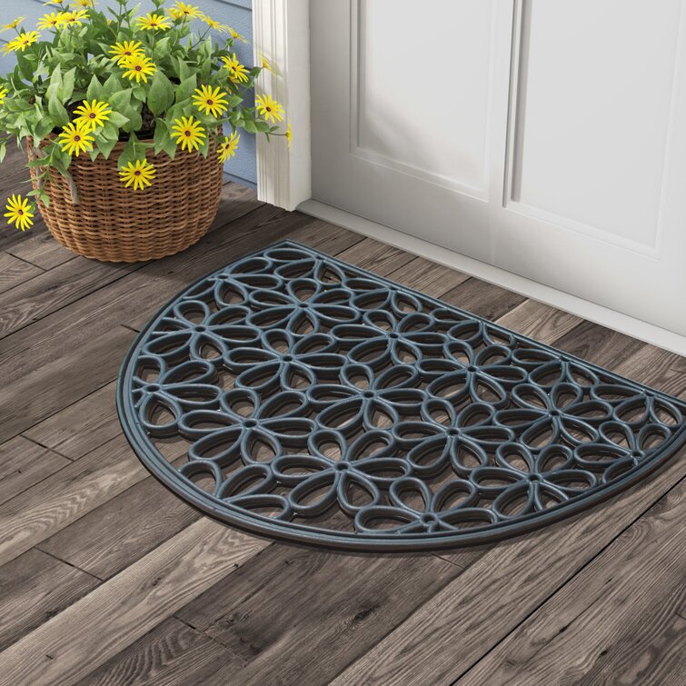 A1HC Entrance Door Mats, Durable Large Outdoor Rug, Flock Doormat