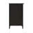 Stylish Transitional Black Nightstand
