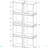 Bookshelf, Bookcase, Etagere, 5 Tier, 71"H, Office, Bedroom, Laminate, Contemporary, Modern