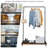 40.5'' Metal Clothing Rack
