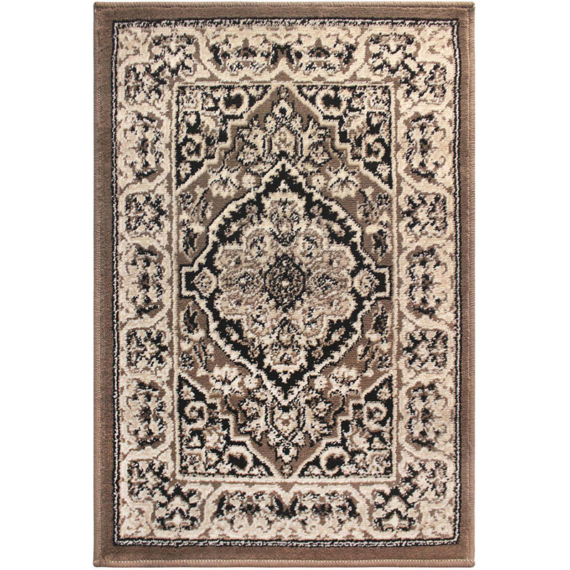 Tapis performance brun Glendale, Rectangulaire 3 pi x 5 pi