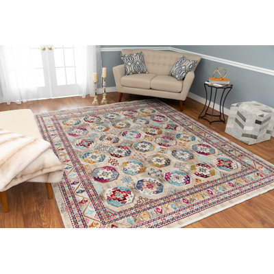 Lucha Geometric Indoor Rug
