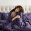Ensemble d'édredon plissé avec draps Bed-in-a-Bag-103134059-103134051