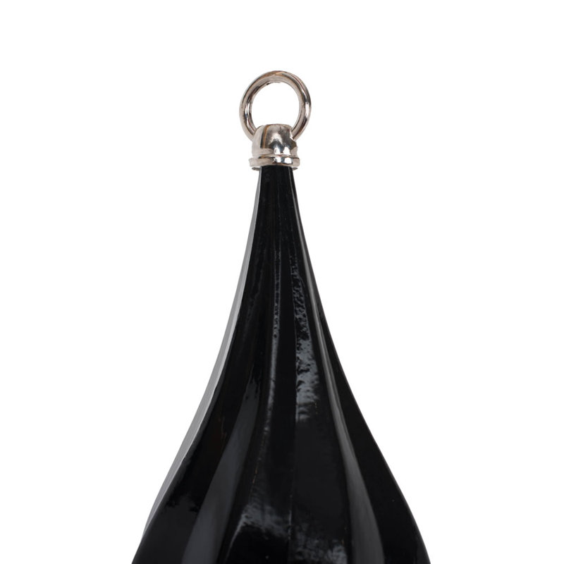 Ornement faîteau de Noël, Noir