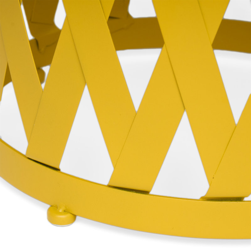 Selen 15 Side Table (Only Include Table), Yellow