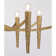 Belleza 10-Light Linear Chandelier in Spumante by Breegan Jane