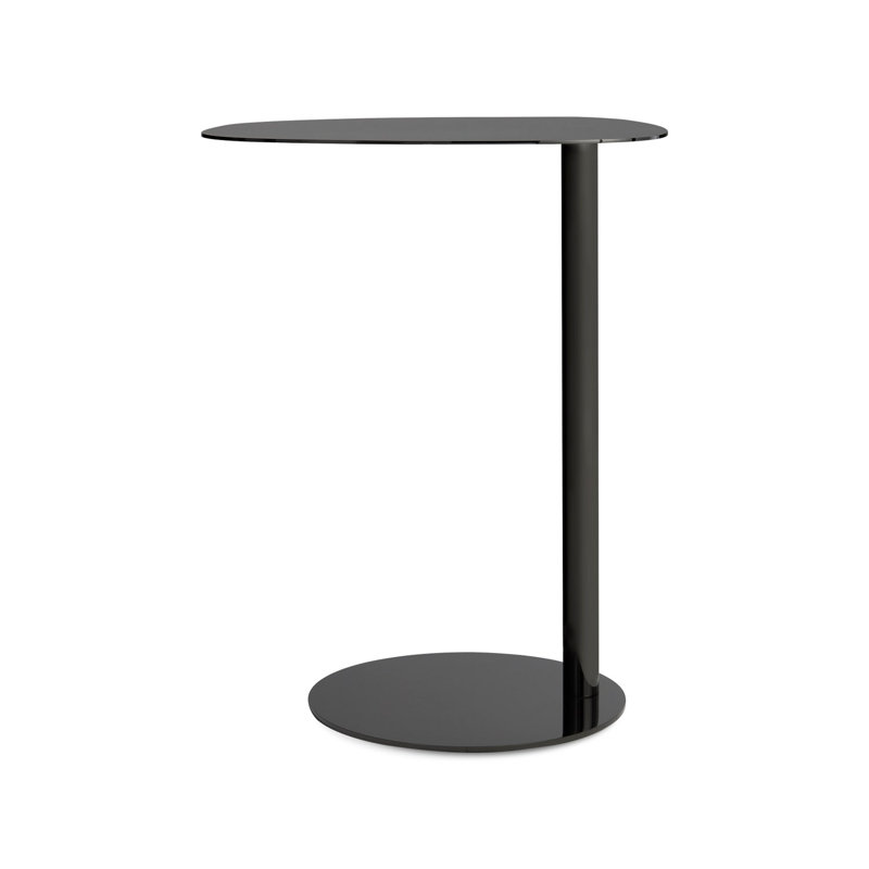 Table de bout Swole, H 25 po x l 20 po x P 15 po, Nickel noir