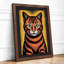 Watchful Tabby Graphic Art - Print-423616765-423616711