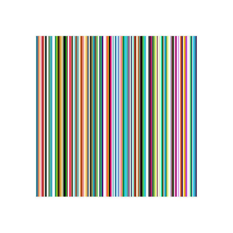 «Prop proportionate Lines I» par James McAllen - reproduction imprimée, H 36 po x l 36 po x P 1,5 po, Extérieur