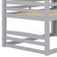Lit superposé triple avec escalier de rangement, conception séparée-1631943165