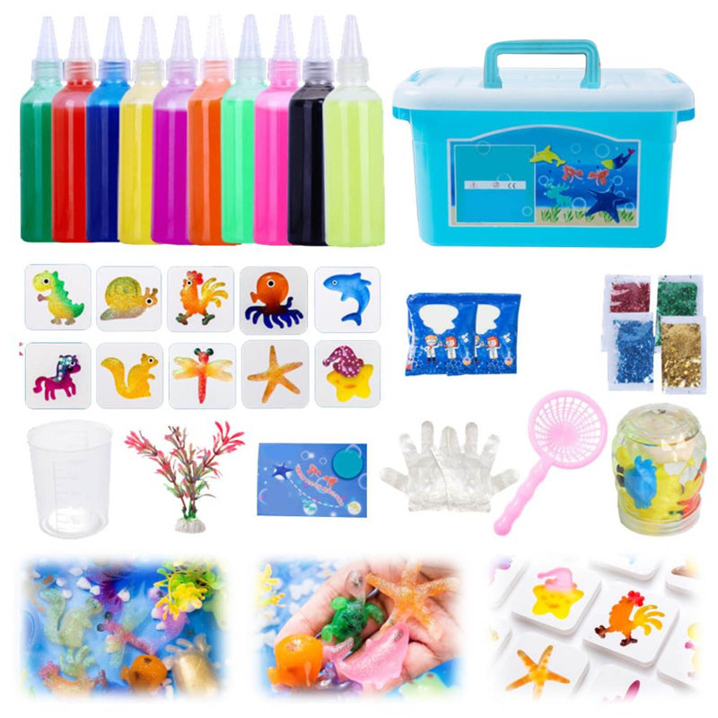 Bouteille d'eau Hydrogel Home DIY Kit Hydrogel 10 Bouteilles 600 ml