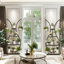 Vase Shape 5-Tier Plant Stand