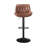 Febe Swivel Adjustable Height Bar Stool-1426290367