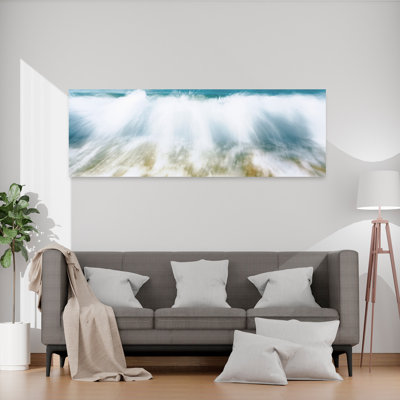 Surf Fountains Big Makena Beach Maui Hi Usa Contemporary Wall Art