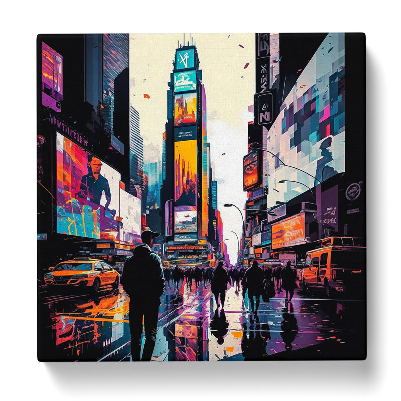 Wrapped Canvas Print - Framed Print, 35cmH x 35cmW