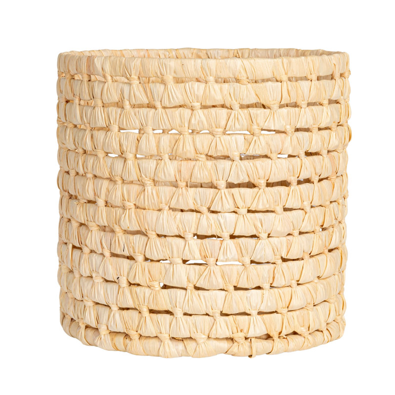Round Full Corn Leaf Basket