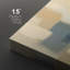 «Neutral Abstract Color Blocks Modern Minimal Art», reproduction d'art sur toile encadrée 2 pièces-120420221-120797458