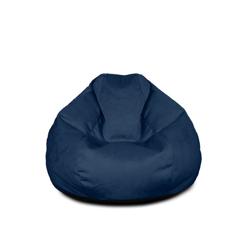 Polyester Refillable Classic Bean Bag, Blue