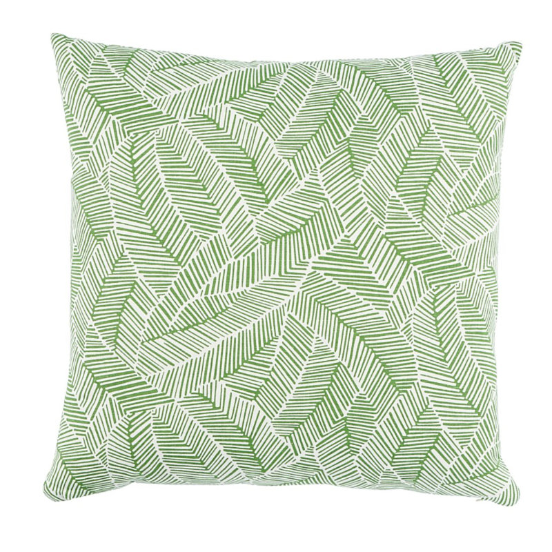 Abstract Leaf Pillow, 20" x 20"