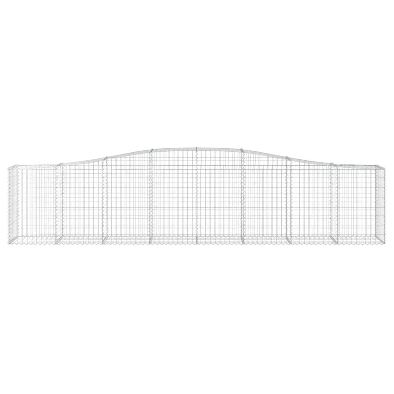 Arhaan White Metal Yard/Privacy Fence, 100cm H x 400cm W x 50cm D