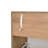 Large Two-Drawer Shoe Storage Cabinet With Three-Fold Doors-1159677443