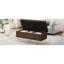 Confort avec banc en mousse douce de 3,2 po d'épaisseur, tissu doux Boucl, pour le salon et la chambre à coucher, design contemporain de 44,7 po de long, revêtement, aménagement intérieur, hauteur de 19,3 po-1156541549