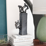 Mikkelson Polystone Climbing People Decorative Sculpture