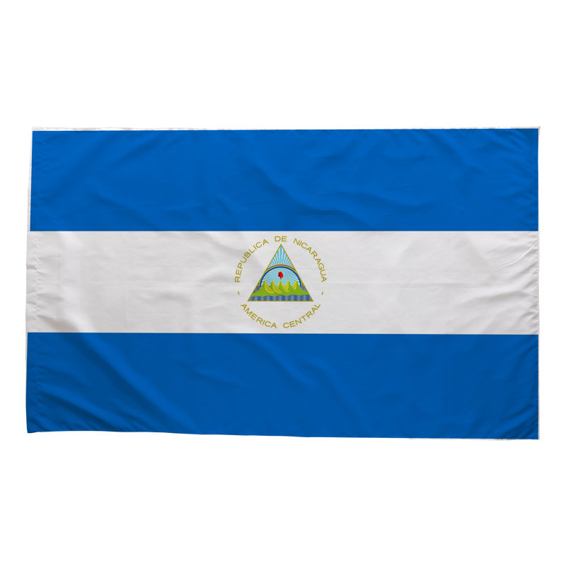 Drapeau du Nicaragua - drapeau extérieur, H 24 po x l 36 po