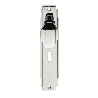 Art Deco Lock Door Handle