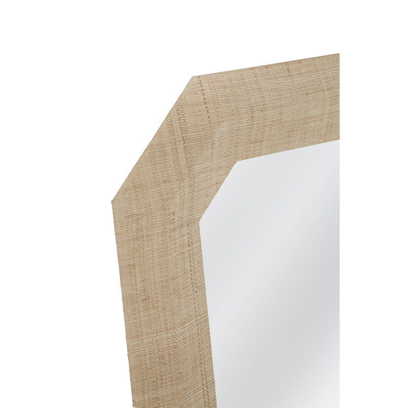 Bayou Breeze Shashi Solid Wood Rectangular Wall Mirror