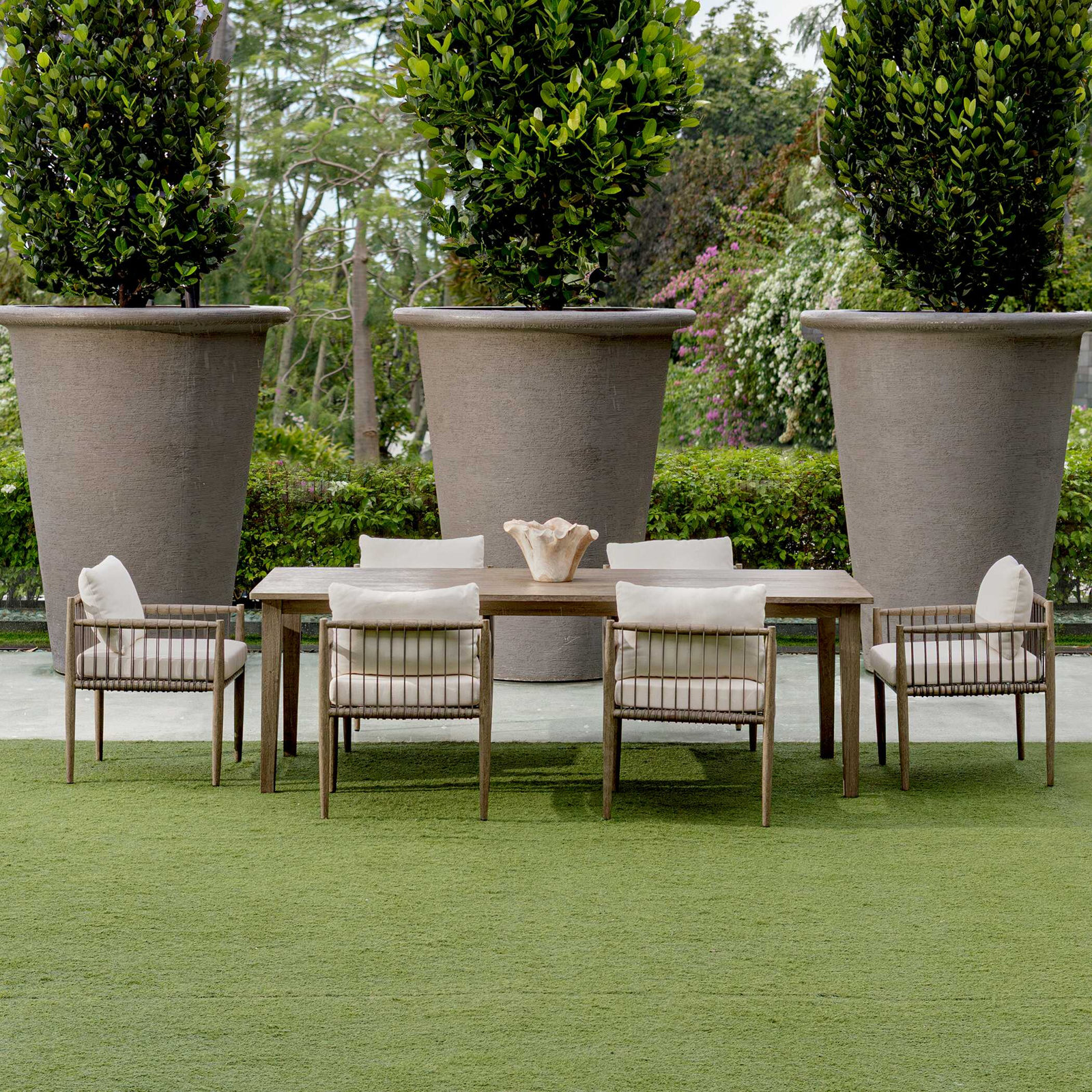 Mahogany Patio Armchair
