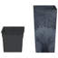 vidaXL Planter with Removable Inner Raised Bed Plant Pot PP Concrete Look-89186703
