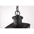 Luca - Hanging Pendant - Sand Black Finish - Clear Beveled Glass
