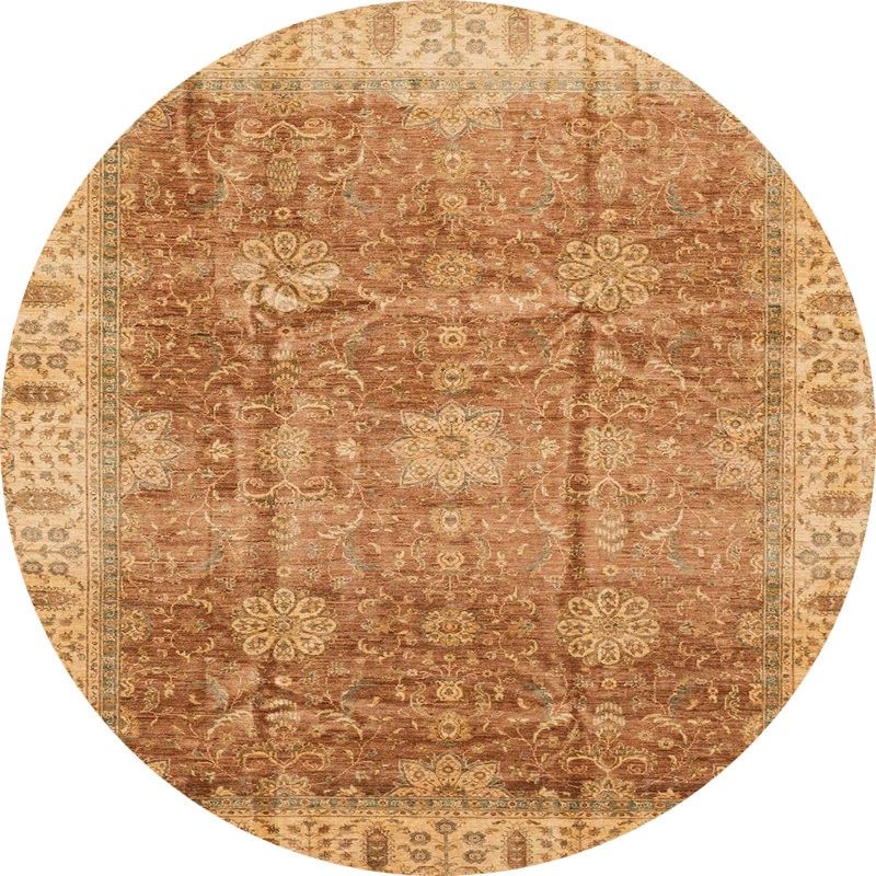 Tapis abstrait moderne 3889, Rond 4 pi