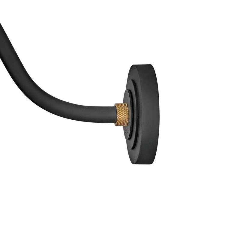Foundry Wall Mount Outdoor Barn Light, Black, 18" H x 16" W x 26" D