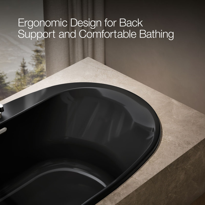 Kohler 72" x 42" Drop-In Bath, White