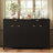 Modern Wave-Pattern Sideboard Cabinet With 2 Drawers And 4 Doors-154843187