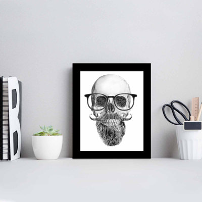 Elegant Framed MDF Painting, 9.3 x 11.2 Inches | 100% MDF Art with 0.1 Inch Thickness, Stylish PVC Frame with 0.9 Inch Thickness | Perfect Decorative Wall Art for Home & Office, Unique and Eye-Catching Design