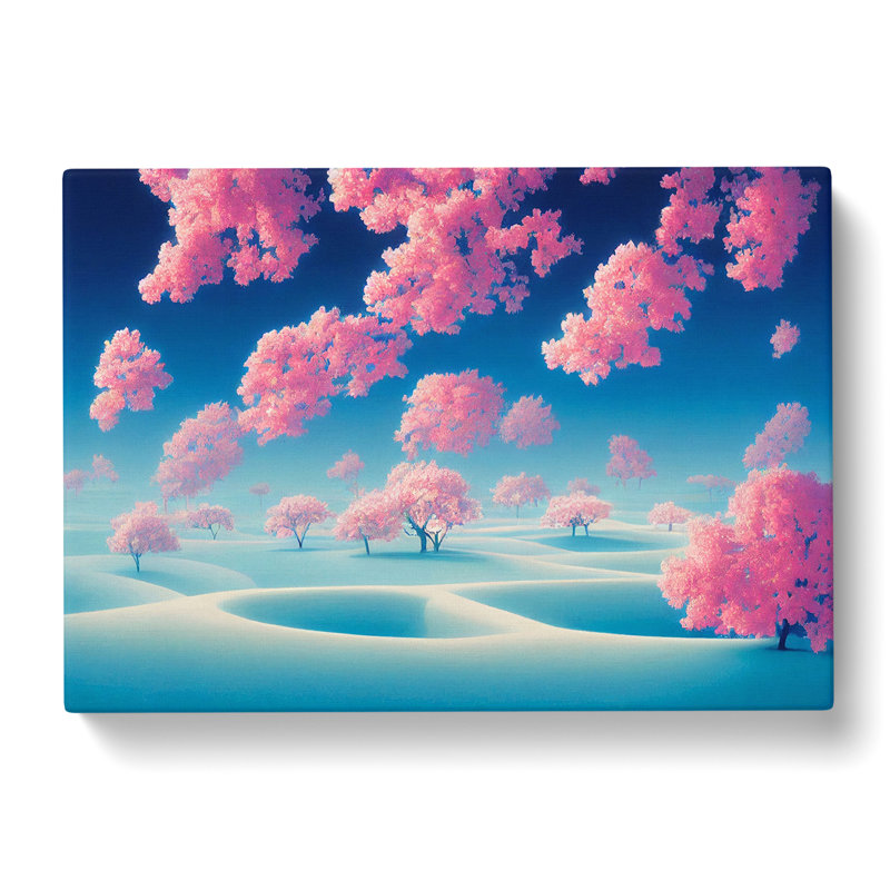 Magnetic Spring Forest - Wrapped Canvas, 35cm H x 50cm W x 3cm D