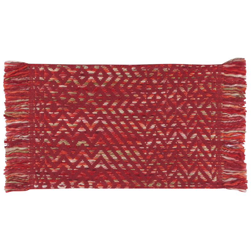 Napperon 19 ", Rouge