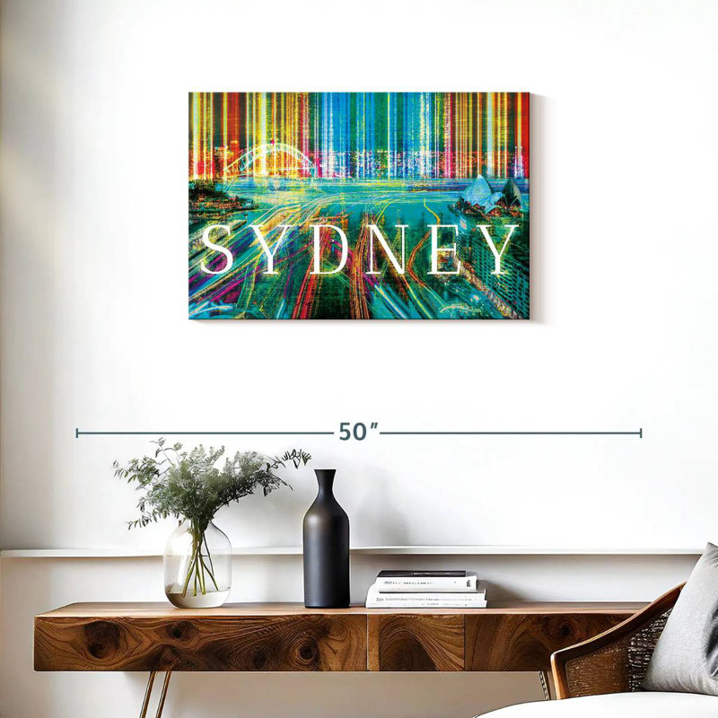Nicci Sydney, horizon grunge, H 20 po x l 30 po