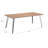 Metal Base Dining Table